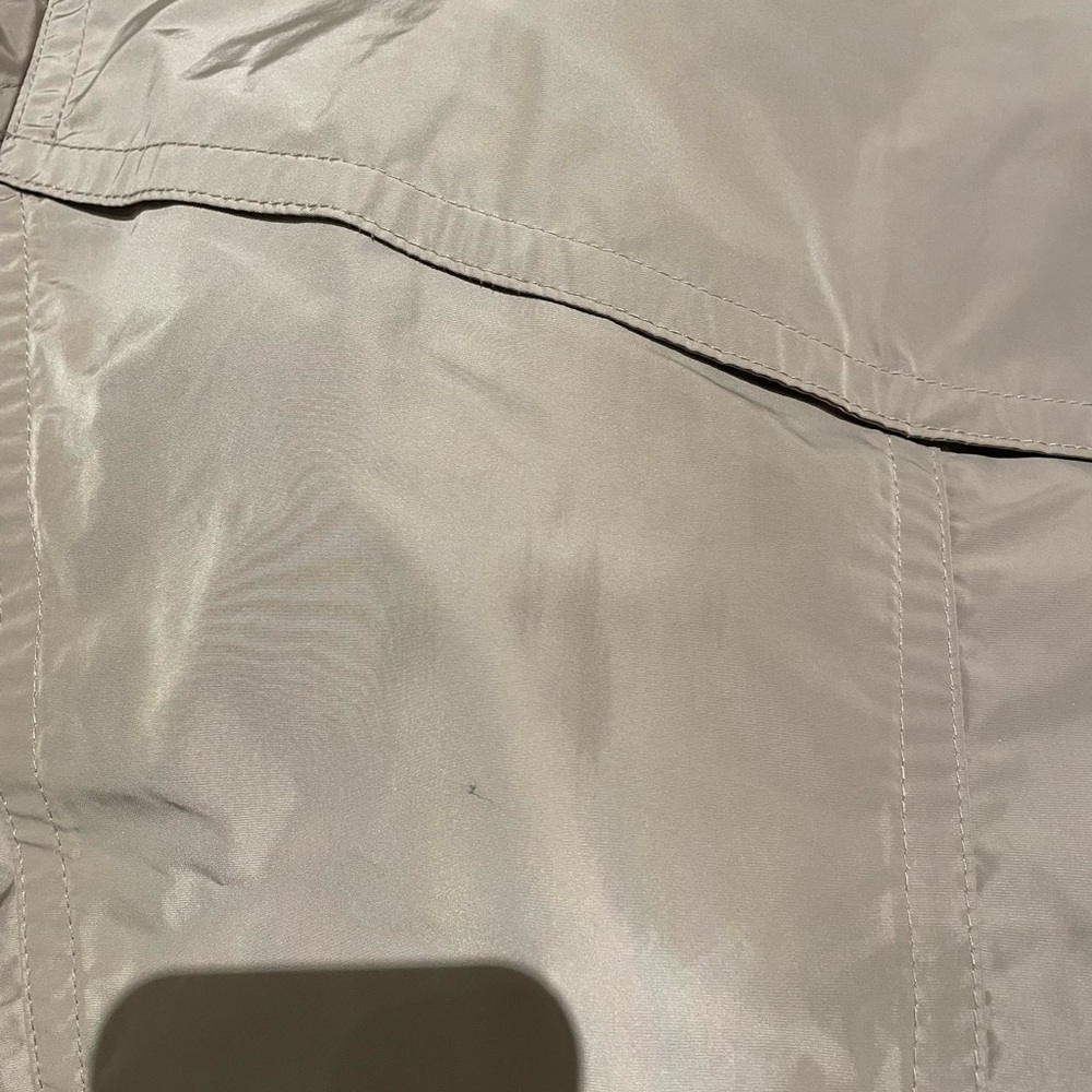 Burberry Brit Nylon Short Hooded Beige Trench - Picture 8 of 11